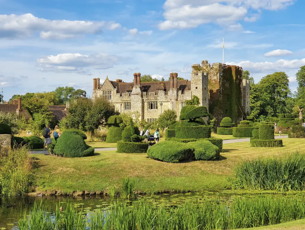 Hever Castle in Kent, England